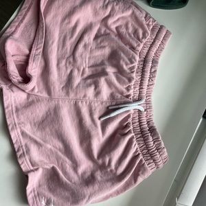 Pink Gymshark Sweat Shorts